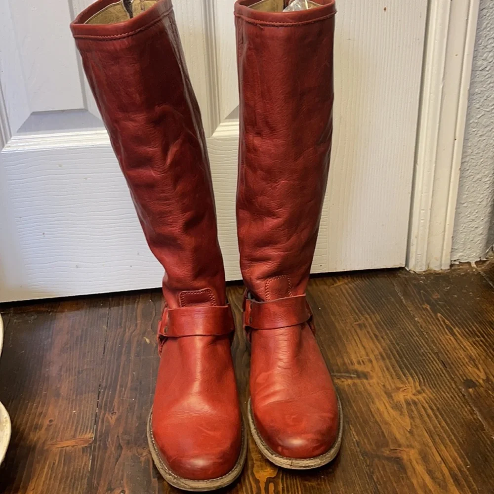 Frye zip up boots - Picture 2 of 9